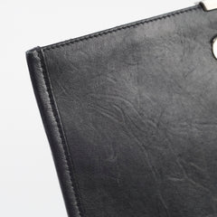 Saint Laurent Becky Chain Wallet Black