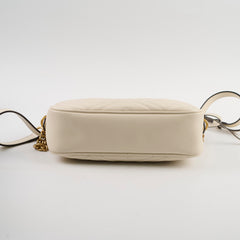 Gucci Marmont Camera Bag White