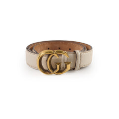 Gucci Marmont Belt White Size 90