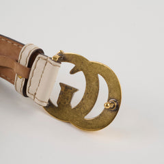 Gucci Marmont Belt White Size 90