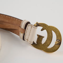 Gucci Marmont Belt White Size 90