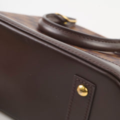 Louis Vuitton Alma BB Damier Ebene Microchip