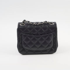 Chanel Mini Square Lambskin Black