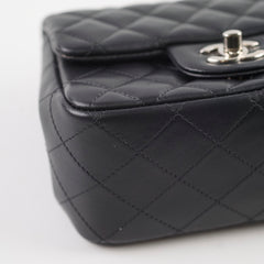 Chanel Mini Square Lambskin Black
