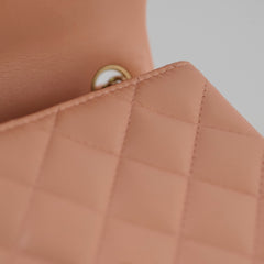 Chanel Lambskin Mini Square Light Pink Microchipped