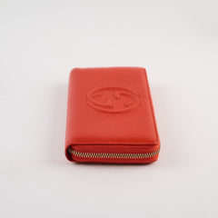 Gucci Zippy Long Wallet Orange