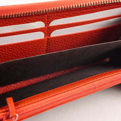 Gucci Zippy Long Wallet Orange