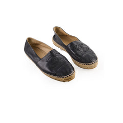 Chanel Espadrilles Black Size 38