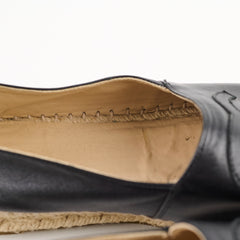 Chanel Espadrilles Black Size 38