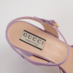 Gucci Horsebit Heels Lavender Size 37.5