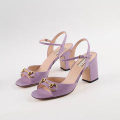 Gucci Horsebit Heels Lavender Size 37.5