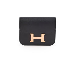 Hermes Constance Slim Epsom Black 2022
