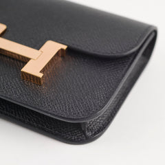 Hermes Constance Slim Epsom Black 2022