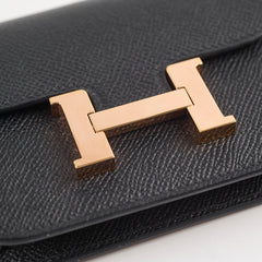 Hermes Constance Slim Epsom Black 2022