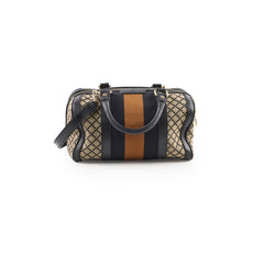 Gucci Vintage Boston Bag Black/Brown