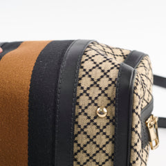 Gucci Vintage Boston Bag Black/Brown