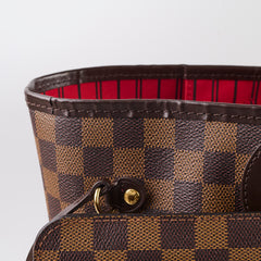 Louis Vuitton Neverfull MM Damier Ebene (with pouch)