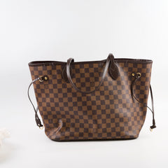 Louis Vuitton Neverfull MM Damier Ebene (with pouch)