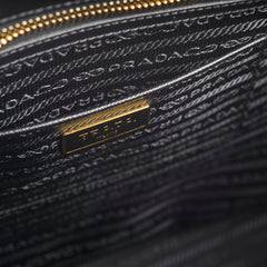Prada Large Galleria Tote Saffiano Leather Black