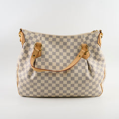 Louis Vuitton Evora Damier Azur Shoulder Bag