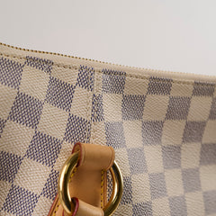 Louis Vuitton Evora Damier Azur Shoulder Bag