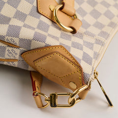 Louis Vuitton Evora Damier Azur Shoulder Bag