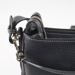 Christian Dior Men's Saddle Messenger Bag Black