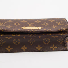 Louis Vuitton Wallet On Chain Lily Monogram