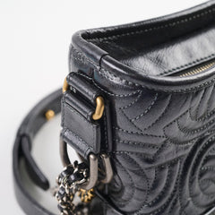 Chanel CC Quilted Small Gabrielle Bag Black
