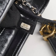 Chanel CC Quilted Small Gabrielle Bag Black