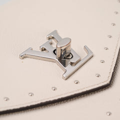 Louis Vuitton My Lockme Studded Bag White Microchip