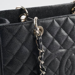 Chanel GST Tote Caviar Black