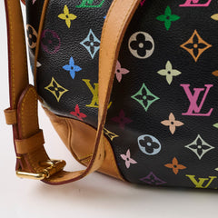 Louis Vuitton Multicolor Greta Bag Black