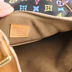 Louis Vuitton Multicolor Greta Bag Black