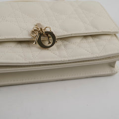 Dior My Dior Top Handle Bag Latte