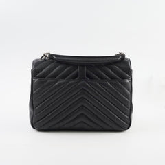 Saint Laurent Medium College Bag Black