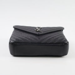 Saint Laurent Medium College Bag Black
