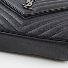 Saint Laurent Medium College Bag Black