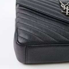 Saint Laurent Medium College Bag Black