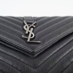 Saint Laurent Medium College Bag Black