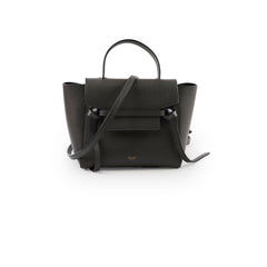Celine Nano Belt Bag Grained Leather Grey