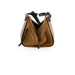 Loewe Small Hammock Suede/Leather Black/Brown