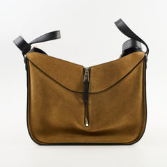 Loewe Small Hammock Suede/Leather Black/Brown