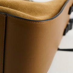 Loewe Small Hammock Suede/Leather Black/Brown