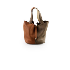 Hermes Picotin 22 Gold/Etoupe/Nata Clemence 2021