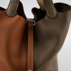 Hermes Picotin 22 Gold/Etoupe/Nata Clemence 2021