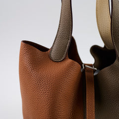 Hermes Picotin 22 Gold/Etoupe/Nata Clemence 2021