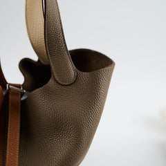 Hermes Picotin 22 Gold/Etoupe/Nata Clemence 2021