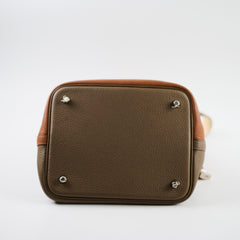 Hermes Picotin 22 Gold/Etoupe/Nata Clemence 2021