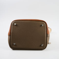 Hermes Picotin 22 Gold/Etoupe/Nata Clemence 2021